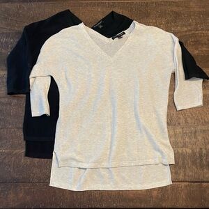 Banana Republic sweaters 3/4 sleeve. 2 pack, XS